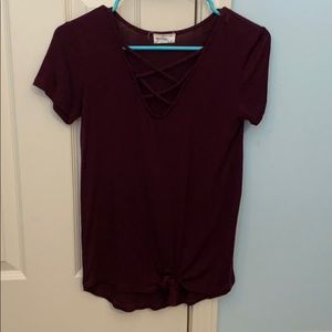 Shorts sleeve shirt.